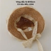 Mũ Cói Ren Bé Gái 3-10 tuổi - Chống Nắng Du Lịch, Siêu Mềm, Giá 99.000đ 8