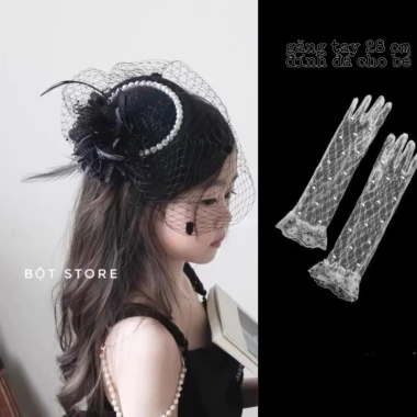 Mũ công nương cổ điển siêu xinh cho bé gái - Giá giảm 69.000đ, mẫu thời trang trẻ