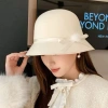 Mũ dạ ép đính bông cao cấp SH120 – Siêu xinh, giá chỉ 119.000 VNĐ 4