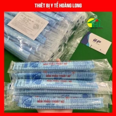 Mũ Giấy Y Tế Con Sâu Bảo Thạch Tiệt Trùng 50 Túi - Chỉ 130.000 (Giá Gốc 158.600) Hàng Chính Hãng