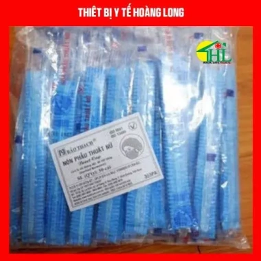 Mũ Giấy Y Tế Con Sâu Bảo Thạch Tiệt Trùng 50 Túi - Chỉ 130.000 (Giá Gốc 158.600) Hàng Chính Hãng