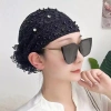 Mũ Hồi Giáo Nữ Ren cao cấp - Mũ Mẹ Khăn Trùm Đầu phong cách thời trang Giá ưu đãi 69.900đ 9