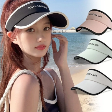 Mũ lưỡi trai nữ thể thao nửa đầu vành rộng chống UV cực tốt – PTLUXURY chỉ 52.000₫ 5