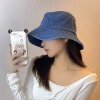 Mũ ngư dân Denim đa năng mùa hè - Mũ che nắng thời trang ngoài trời, giá 64.044₫ 2