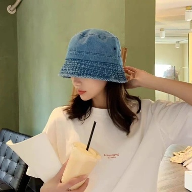 Mũ ngư dân Denim đa năng mùa hè - Mũ che nắng thời trang ngoài trời, giá 64.044₫ 7