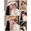 Mũ Nhung Chống Nắng, Nút Cài Khẩu Trang - Mũ Ngư Dân Vành Rộng, Đi Biển, Dã Ngoại, Chạy Bộ 2