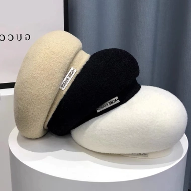 Mũ nồi nữ beret họa tiết Uniex Hàn Quốc - Thời trang đi biển, đi chơi chỉ 154.000 VND