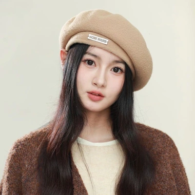 Mũ nồi nữ beret họa tiết Uniex Hàn Quốc - Thời trang đi biển, đi chơi chỉ 154.000 VND