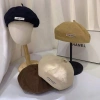 Mũ nồi nữ beret họa tiết Uniex Hàn Quốc - Thời trang đi biển, đi chơi chỉ 154.000 VND 6