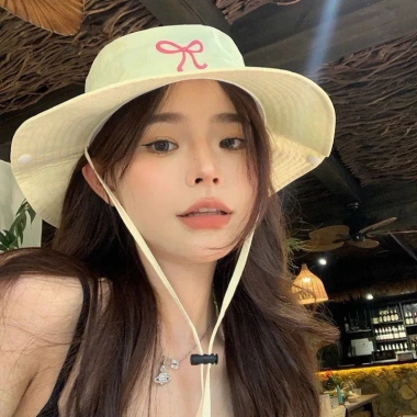 Mũ Nón Bucket Rộng Vành Che Nắng Thắt Nơ Tiểu Thư - Giá 69.000₫, giảm từ 82.800₫