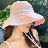 Mũ nón bucket vành rộng dáng kẻ nhỏ mềm mát nữ Giá chỉ 82.000đ giảm tới 23%