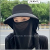 Mũ nón chống nắng đa năng, cotton thoáng mát, kèm khẩu trang & khăn vai - 66.5k 2