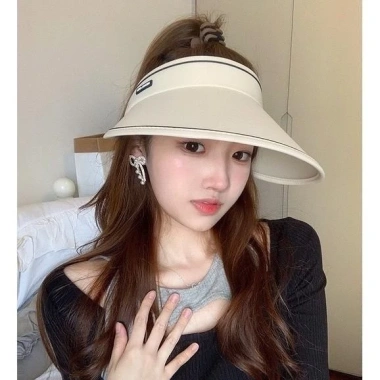 Mũ nón chống nắng nửa đầu Aminta rộng vành UV, visor cao cấp thời trang uzzang - 24.000₫