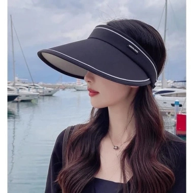 Mũ nón chống nắng nửa đầu Aminta rộng vành UV, visor cao cấp thời trang uzzang - 24.000₫ 6 Mũ nón chống nắng nửa đầu Aminta rộng vành UV, visor cao cấp thời trang uzzang - 24.000₫ 6
