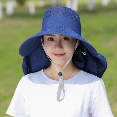 Mũ Nón Chống Nắng Rộng kèm Khẩu Trang – Phù hợp làm việc ngoài trời, Giá 62.000₫ 2