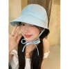 Mũ nón lưỡi trai vành rộng dây buộc tiểu thư LT09 - Giá chỉ 78.000₫ giảm mạnh 2