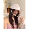 Mũ nón lưỡi trai vành rộng dây buộc tiểu thư LT09 - Giá chỉ 78.000₫ giảm mạnh 9