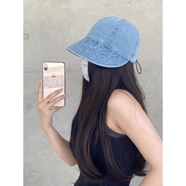 Mũ nón lưỡi trai vành rộng jean đẹp Mu16 - Giá chỉ 74.000, khuyến mãi hấp dẫn 9 Mũ nón lưỡi trai vành rộng jean đẹp Mu16 - Giá chỉ 74.000, khuyến mãi hấp dẫn 9
