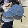 Mũ nón lưỡi trai vành rộng jean MU08 - Che nắng cực đẹp, giá chỉ 82.000₫ 2