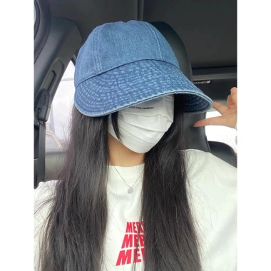 Mũ nón lưỡi trai vành rộng jean MU08 - Che nắng cực đẹp, giá chỉ 82.000₫