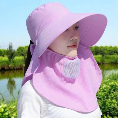 Mũ nón rộng vành chống nắng có che mặt, bảo vệ người làm việc ngoài trời mùa hè - Giá chỉ 66.000₫ 4 Mũ nón rộng vành chống nắng có che mặt, bảo vệ người làm việc ngoài trời mùa hè - Giá chỉ 66.000₫ 4