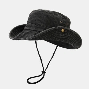 Mũ nón tai béo nam nữ, dây rút rộng, vành che nắng jean, cao bồi năng động 155k 6