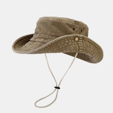 Mũ nón tai béo nam nữ, dây rút rộng, vành che nắng jean, cao bồi năng động 155k 8