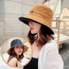 Mũ Nón Tai Bèo Rộng Vành Hai Mặt Che Nắng Mùa Hè Thêu Họa Tiết Phong Cách Hàn Quốc Giá 79.000 VND 6
