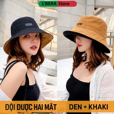 Mũ Nón Tai Bèo Rộng Vành Hai Mặt Thời Trang Che Nắng Mùa Hè - Vải Thêu Họa Tiết Phong Cách Hàn Quốc Giá 75.000
