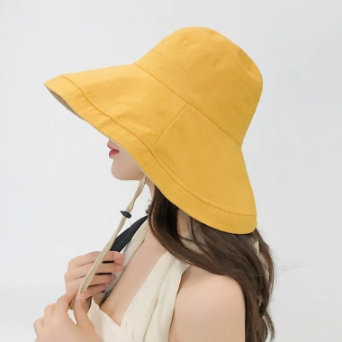 Mũ Nón Vải Trơn Rộng 2 Mặt Đổi Màu Chống Nắng Hàn Quốc Nữ - Giá chỉ 82.000₫