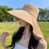 Mũ nón vành rộng che gáy che nắng, bảo vệ toàn phần, giá ưu đãi 68.000 VND 3