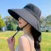 Mũ nón vành rộng che gáy che nắng, bảo vệ toàn phần, giá ưu đãi 68.000 VND 5
