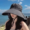 Mũ Nữ Mùa Hè Trùm Đầu Ngư Dân Chống Nắng UV, Vành Lớn Gập Gọn, Giá 36.999 VND 5