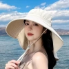 Mũ Nữ Mùa Hè Trùm Đầu Ngư Dân Chống Nắng UV, Vành Lớn Gập Gọn, Giá 36.999 VND 9