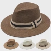 Mũ Phớt Cói Vành Rộng Unisex - Thoáng Mát, Nhẹ, Chống Nắng, Vintage, Thời Trang - 72.000đ