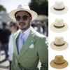 Mũ Phớt Cói Vành Rộng Unisex - Thoáng Mát, Nhẹ, Chống Nắng, Vintage, Thời Trang - 72.000đ 5