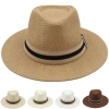 Mũ Phớt Cói Vành Rộng Unisex - Thoáng Mát, Nhẹ, Chống Nắng, Vintage, Thời Trang - 72.000đ 6