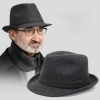 Mũ Phớt Dạ Nam Nữ Vành Nhỏ - Nón Fedora Cổ Điển Lịch Lãm, Chất Liệu Cao Cấp, Form Cứng, Freeship 3