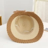 Mũ rơm biển kỳ nghỉ nơ streamer, chống nắng, có thể buộc đuôi ngựa – Giá ưu đãi 139.320 VND 4