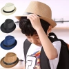 Mũ Rơm Jazz Cowboy Kid Che Nắng Xuân Hè - Panama cho Bé Trai & Gái, Biển 87k