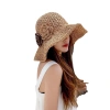 Mũ rộng vành che nắng hoa gấp gọn tiện dụng thời trang hè nữ - Giá ưu đãi 162k 5