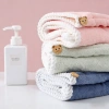 Mũ sấy tóc thấm nhanh, khô vải coral fleece 2 lớp mềm, khăn trùm đầu - 29.000 VND 2