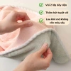 Mũ sấy tóc thấm nhanh, khô vải coral fleece 2 lớp mềm, khăn trùm đầu - 29.000 VND 3