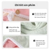 Mũ sấy tóc thấm nhanh, khô vải coral fleece 2 lớp mềm, khăn trùm đầu - 29.000 VND 7
