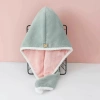 Mũ sấy tóc thấm nhanh, khô vải coral fleece 2 lớp mềm, khăn trùm đầu - 29.000 VND 10