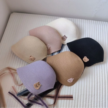 Mũ trẻ em phong cách Hàn Quốc Cổ Tích mùa hè, thoáng khí, chống nắng, du lịch, nam nữ - 129.600₫ 7