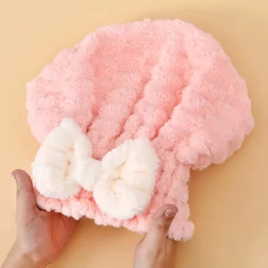 Mũ Trùm Đầu Cotton JULEP BEAUTY - Hỗ Trợ Khô Tóc, Thấm Hút Nước, 44.000 VNĐ