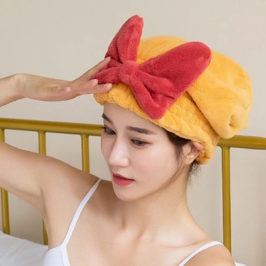 Mũ ủ tóc chùm đầu nhanh khô JYoohome vải mềm mại thấm hút nước, khô trong 5 phút, siêu nhẹ, bảo vệ tóc, phù hợp mọi gia đình, giảm giá đặc biệt 25k 7