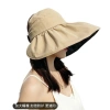 Mũ vải mềm hở chóp chống nắng UV vành rộng giá rẻ - Giảm còn 41.000₫ 5