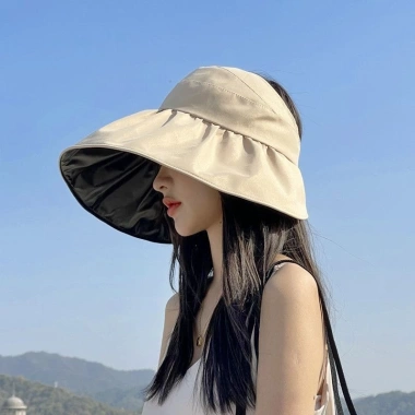 Mũ vải mềm hở chóp chống nắng UV vành rộng giá rẻ - Giảm còn 41.000₫ 9 Mũ vải mềm hở chóp chống nắng UV vành rộng giá rẻ - Giảm còn 41.000₫ 9